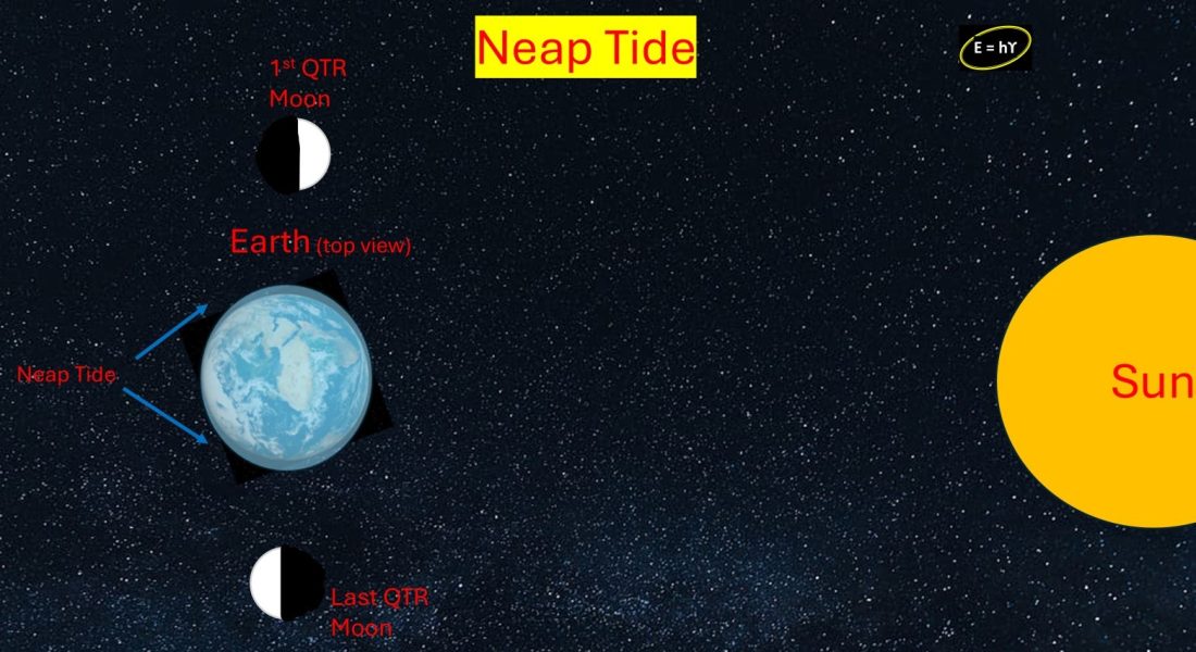 Illustration of Neap Tide